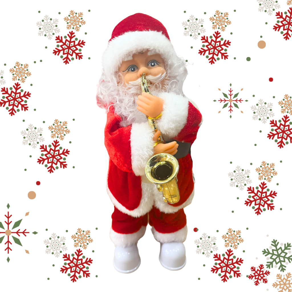 DJED BOŽIĆNJAK/MRAZ GLAZBENI SA TRUBOM