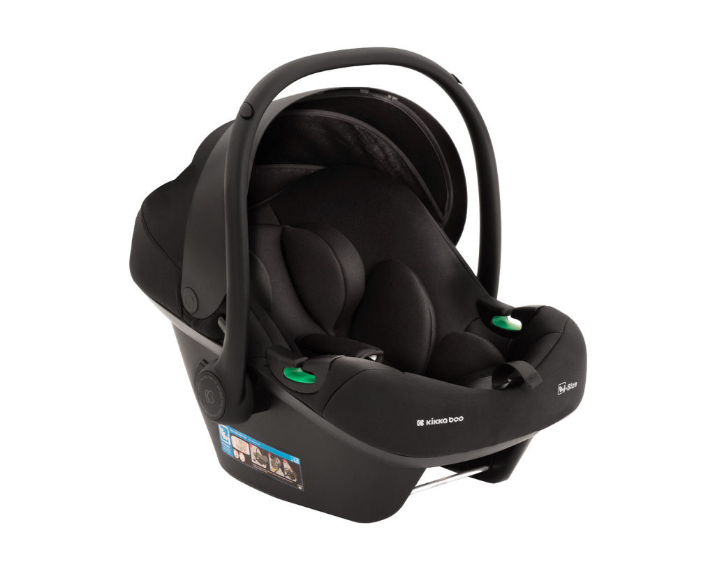 KIKKA BOO AUTOSJEDALICA 40-87CM I-PRIME I-SIZE,BLACK