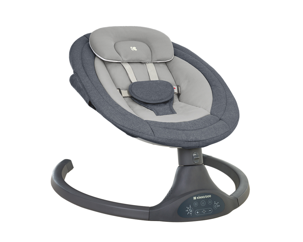 KIKKA BOO ELEKTRIČNA LJULJAČKA CODIE,DARK GREY