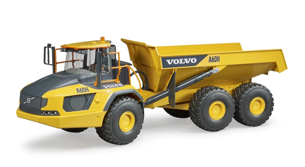 BRUDER KAMION KIPER VOLVO A60H HAULER M.