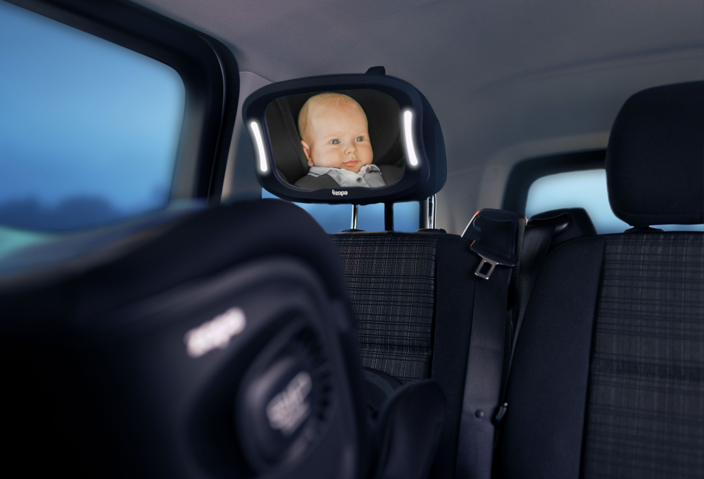 ZOPA LED SIGURNO OGLEDALO ZA BEBE