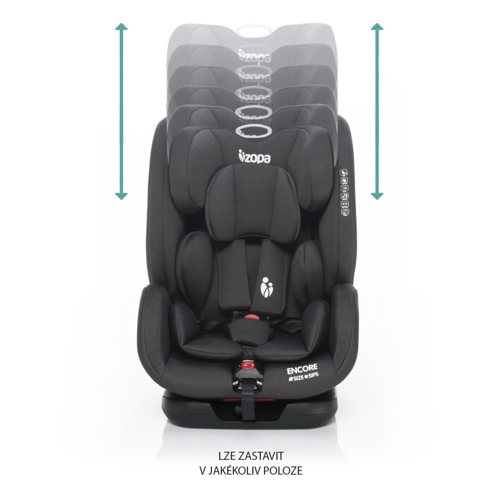 ZOPA AUTOSJEDALICA ENCORE I-SIZE,BLACK