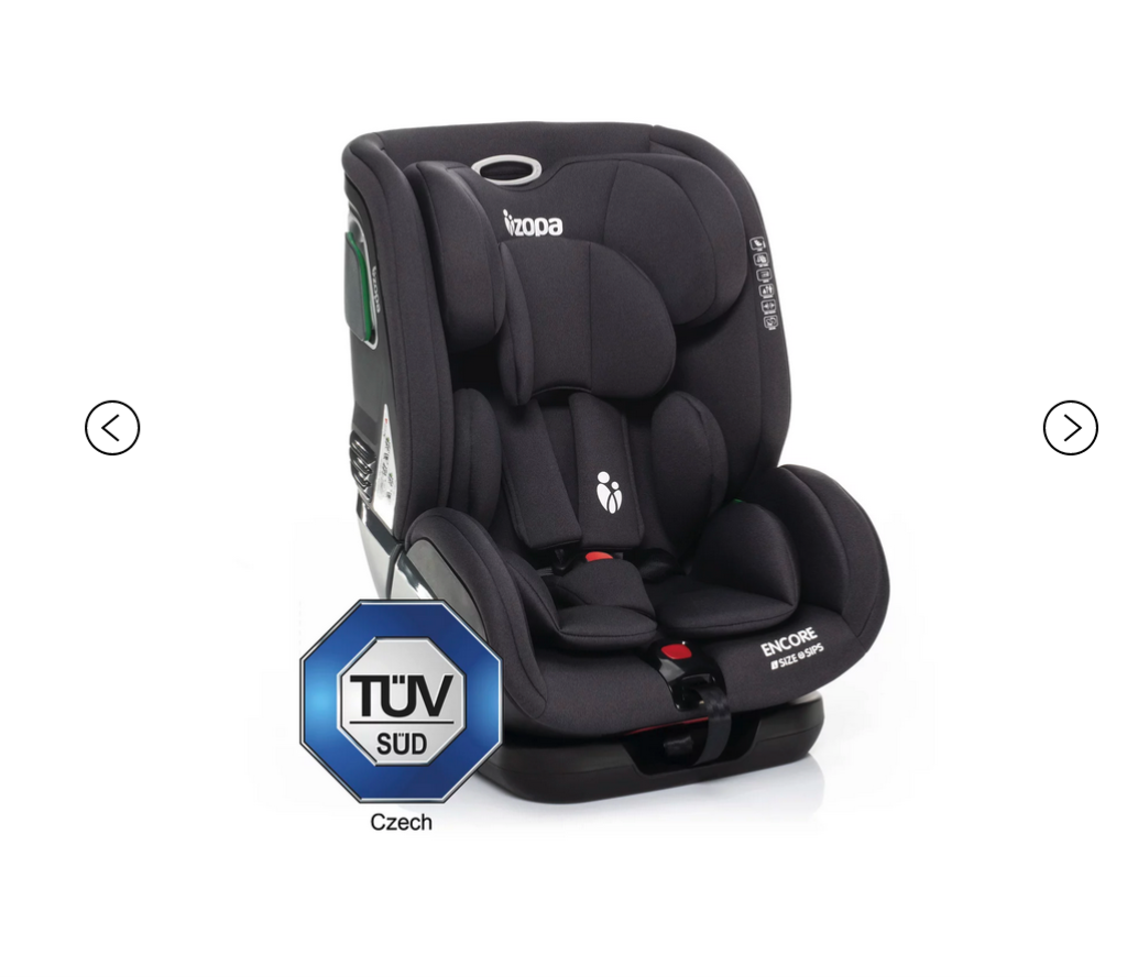 ZOPA AUTOSJEDALICA ENCORE I-SIZE,BLACK