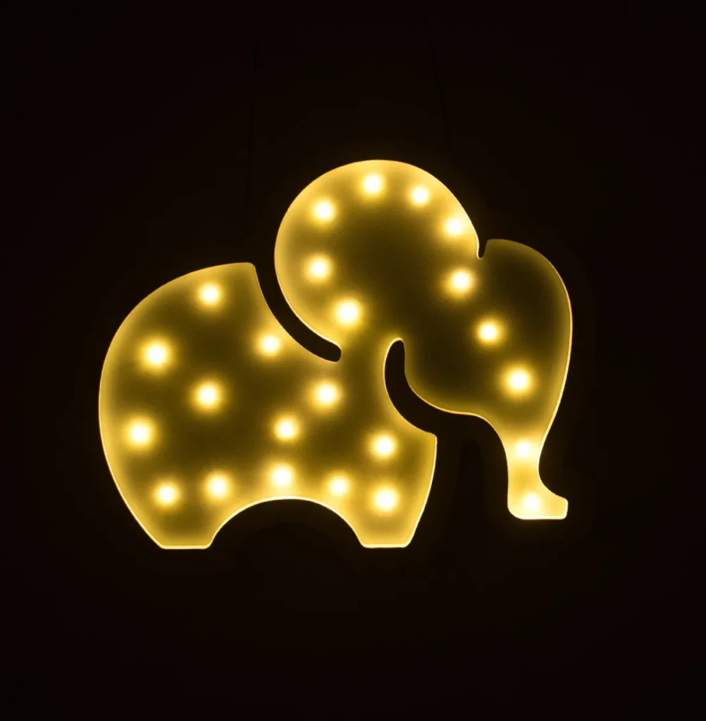 DJEČJA LAMPA SLON/PLAVA WL23-03 FV.