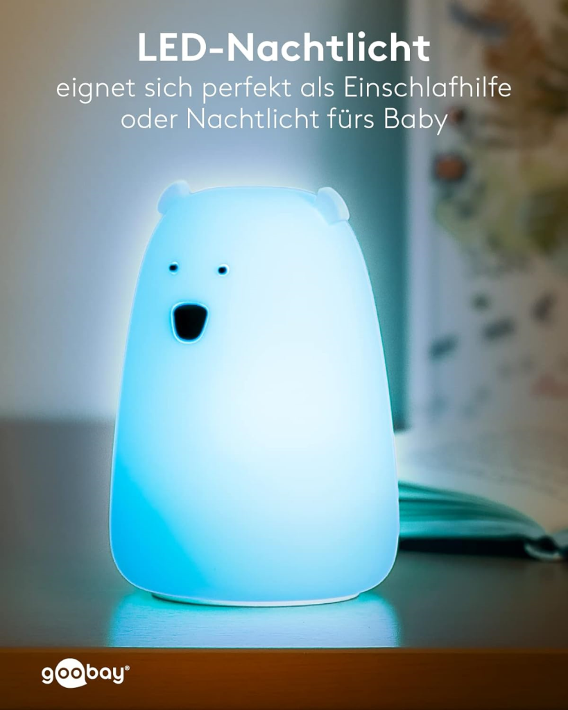 LED LAMPA MEDO,7 BOJA,PUNJIVA BATERIJA,TOUCH SENZOR