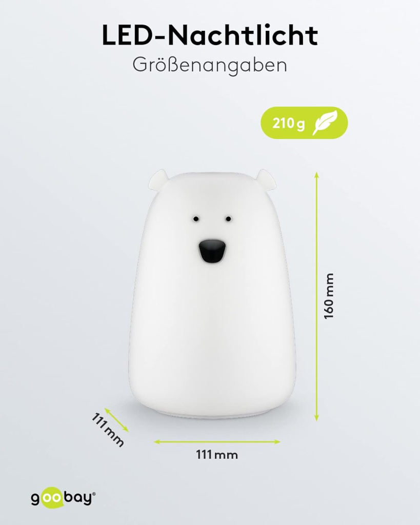 LED LAMPA MEDO,7 BOJA,PUNJIVA BATERIJA,TOUCH SENZOR