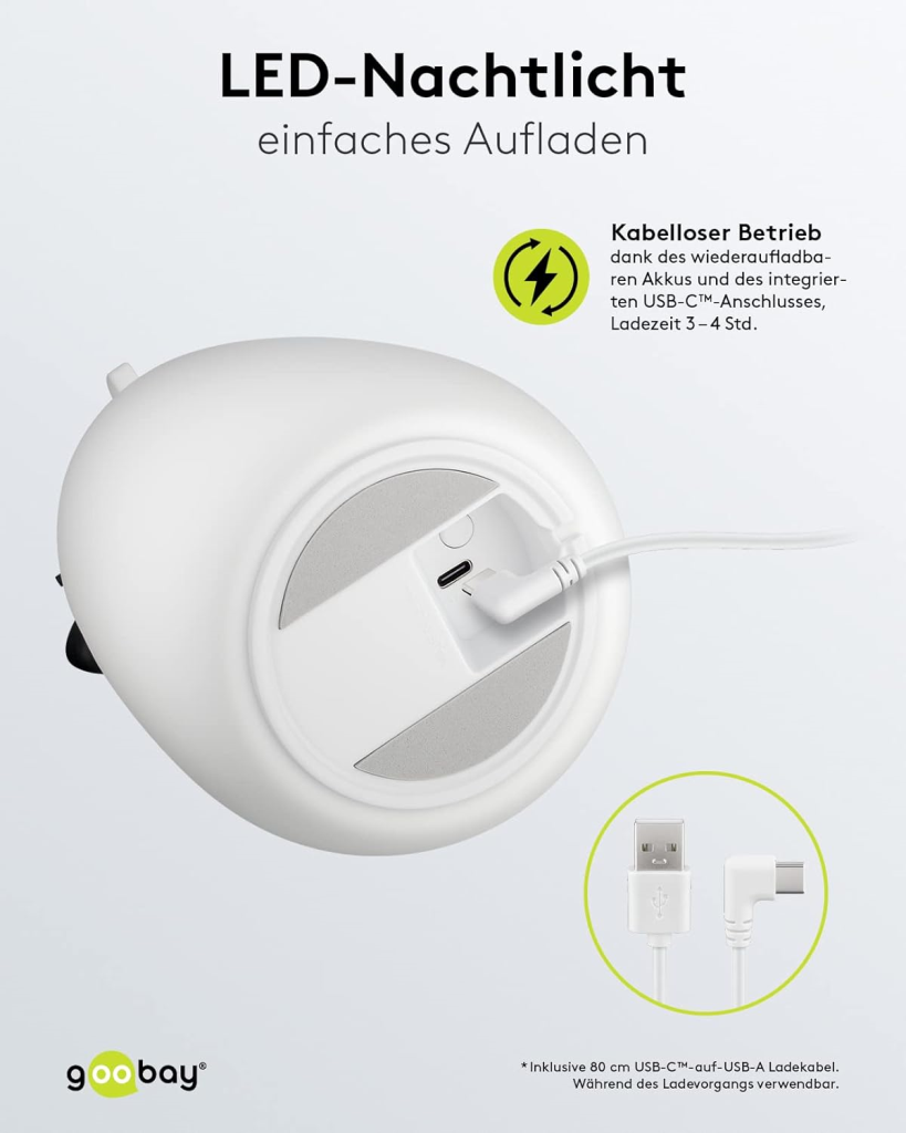 LED LAMPA MEDO,7 BOJA,PUNJIVA BATERIJA,TOUCH SENZOR