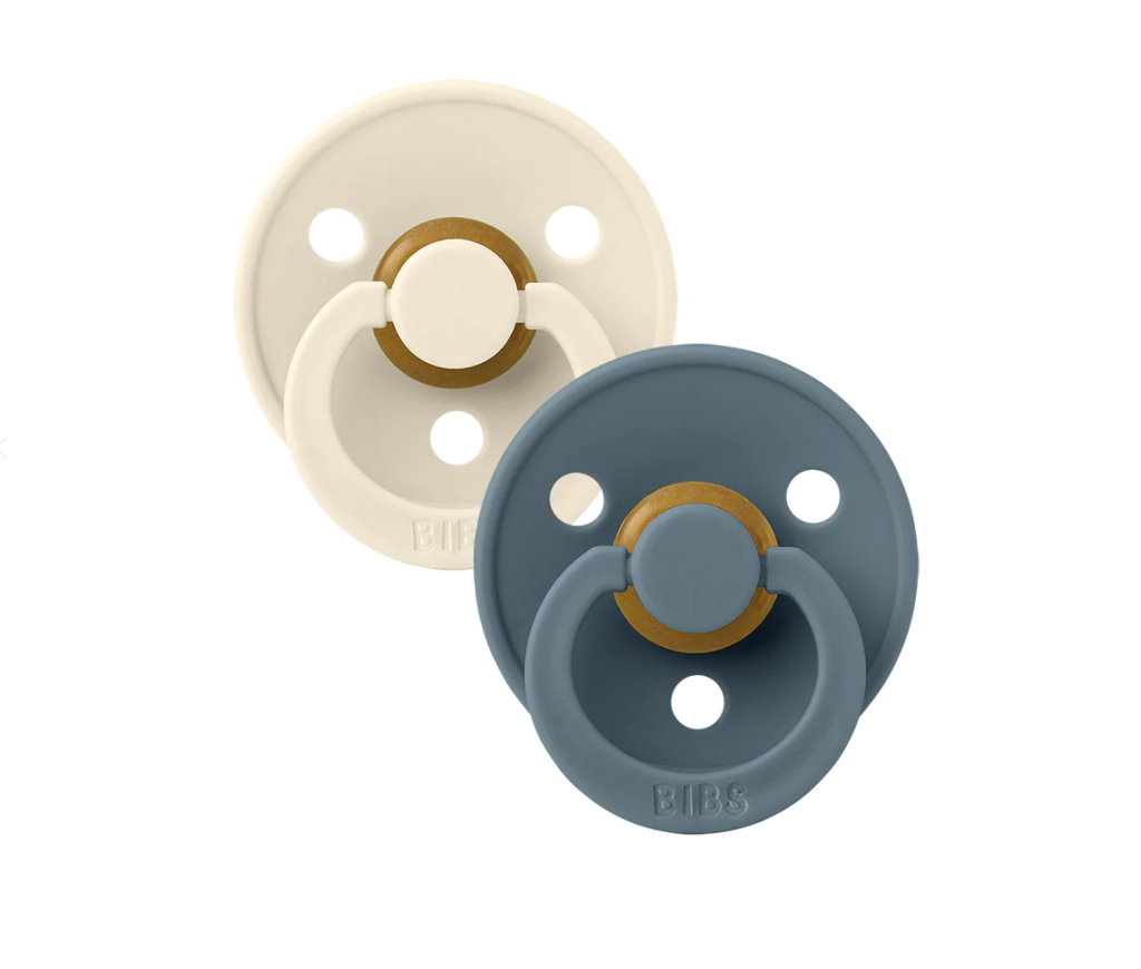 BIBSDUDE IVORY&PETROL VEL.1