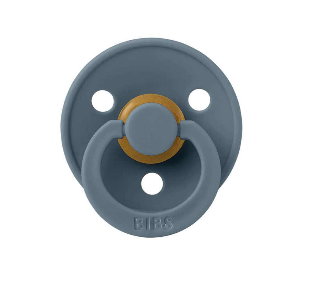 BIBS DUDE IVORY&PETROL VEL.2