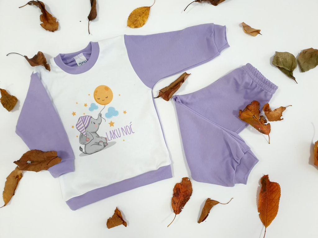 DJEČIJA PIDŽAMA VEL.8-10