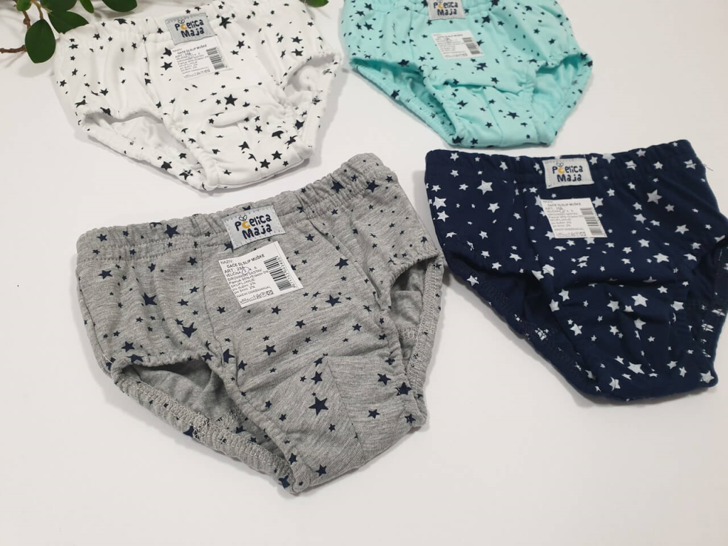 PČELICA MAJA VEŠ SLIP MUŠKI 2,4,6