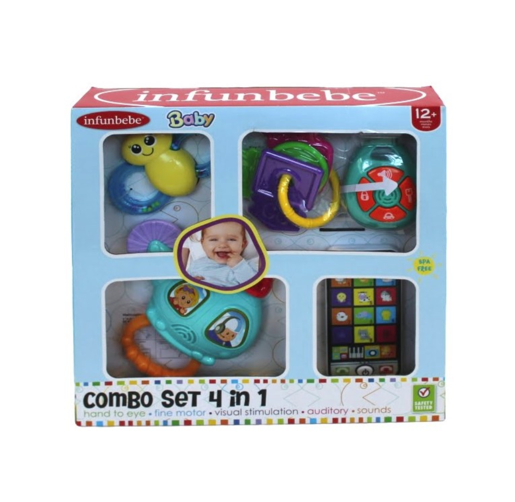 IGRAČKA ZA BEBE COMBO SET 4U1 M.