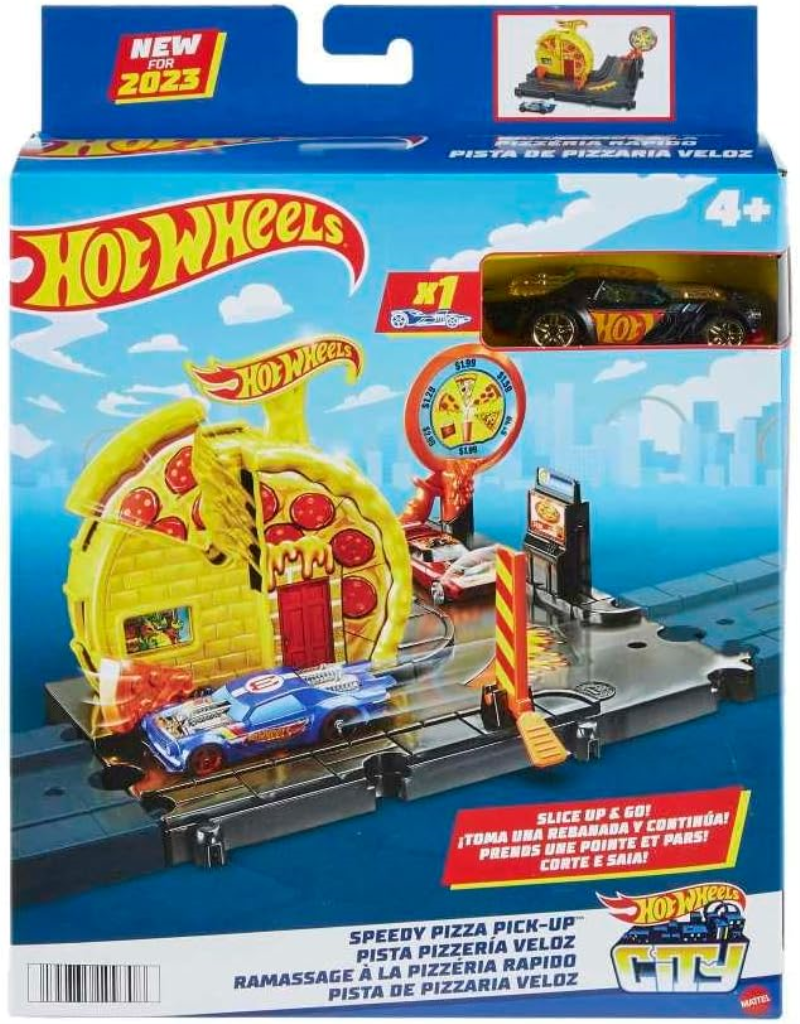 HOT WHEELS SPEEDY PIZZA PICK UP