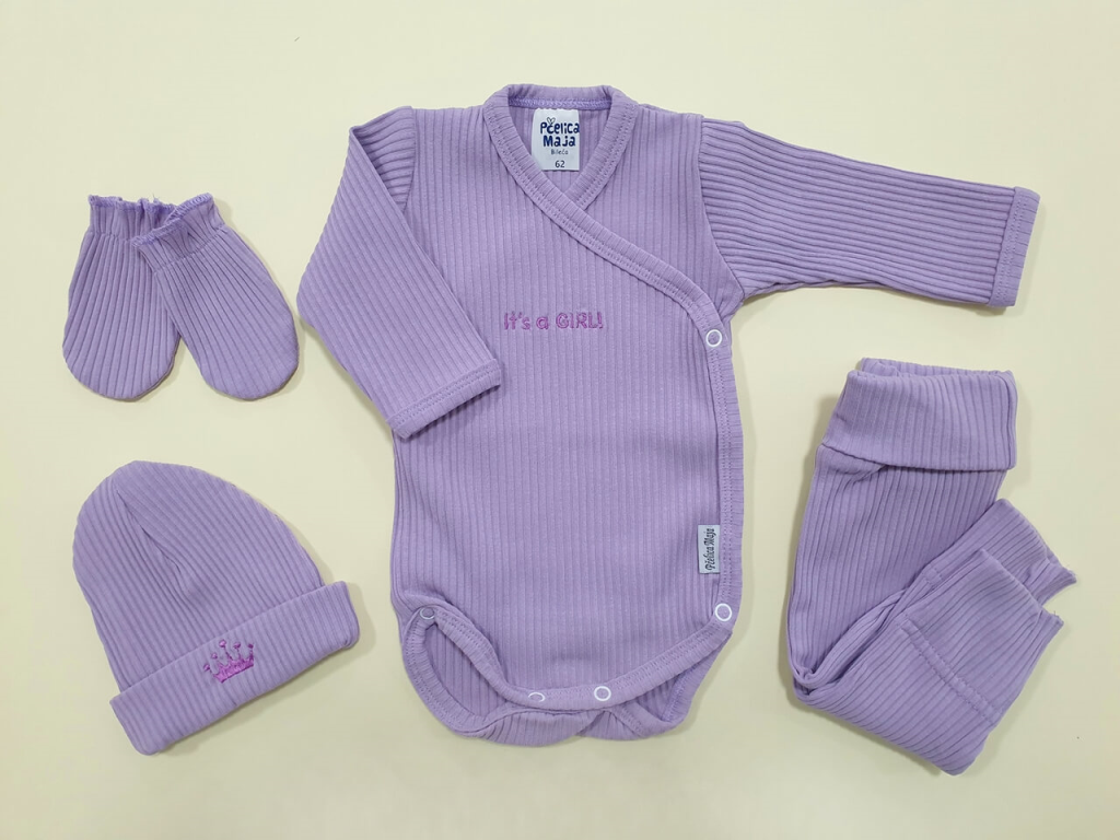 PČELICA MAJA KOMPLET ZA IZNOŠENJE(REBRASTO)