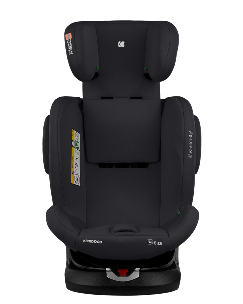 KIKKA BOO AUTOSJEDALICA I-FELIX I-SIZE BLACK,40-150CM