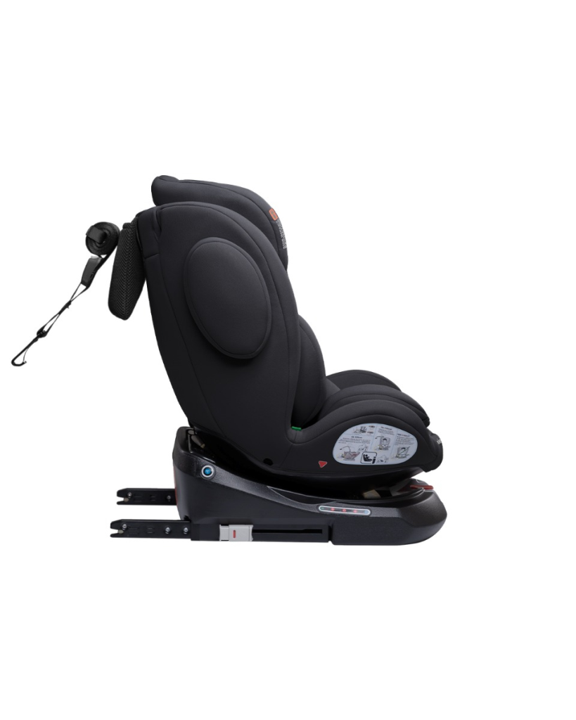 KIKKA BOO AUTOSJEDALICA I-FELIX I-SIZE BLACK,40-150CM