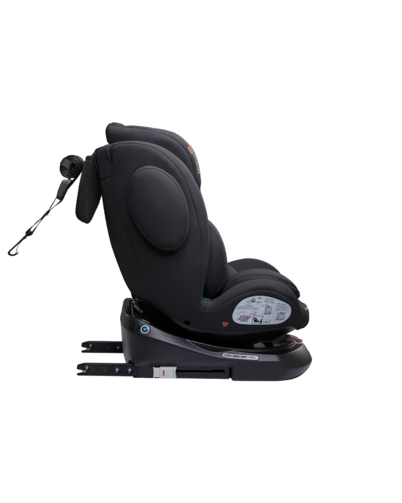 KIKKA BOO AUTOSJEDALICA I-FELIX I-SIZE BLACK,40-150CM