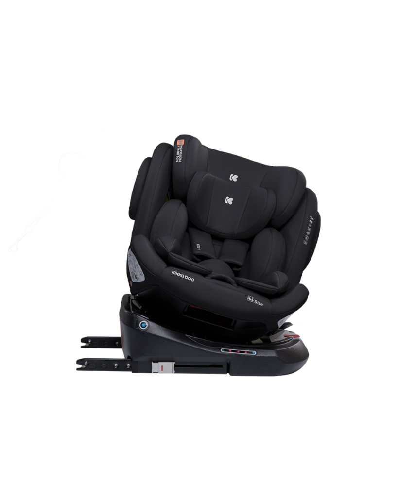 KIKKA BOO AUTOSJEDALICA I-FELIX I-SIZE BLACK,40-150CM