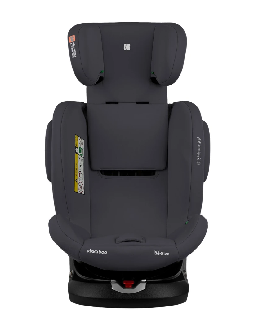 KIKKA BOO AUTOSJEDALICA I-FELIX I-SIZE DARK GREY,40-150CM