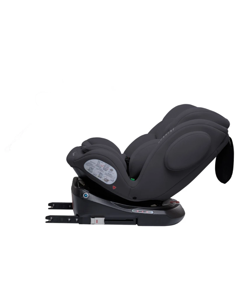 KIKKA BOO AUTOSJEDALICA I-FELIX I-SIZE DARK GREY,40-150CM