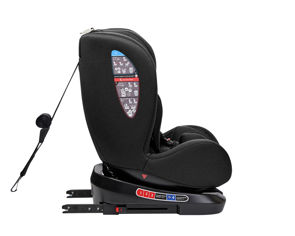 KIKKA BOO AUTOSJEDALICA I-TRIP I-SIZE BLACK