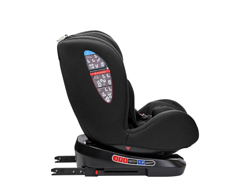 KIKKA BOO AUTOSJEDALICA I-TRIP I-SIZE BLACK