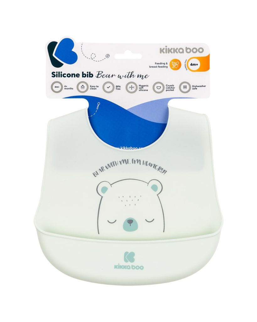 KIKKA BOO SILIKONSKI SIPERAK BEAR ME MINT