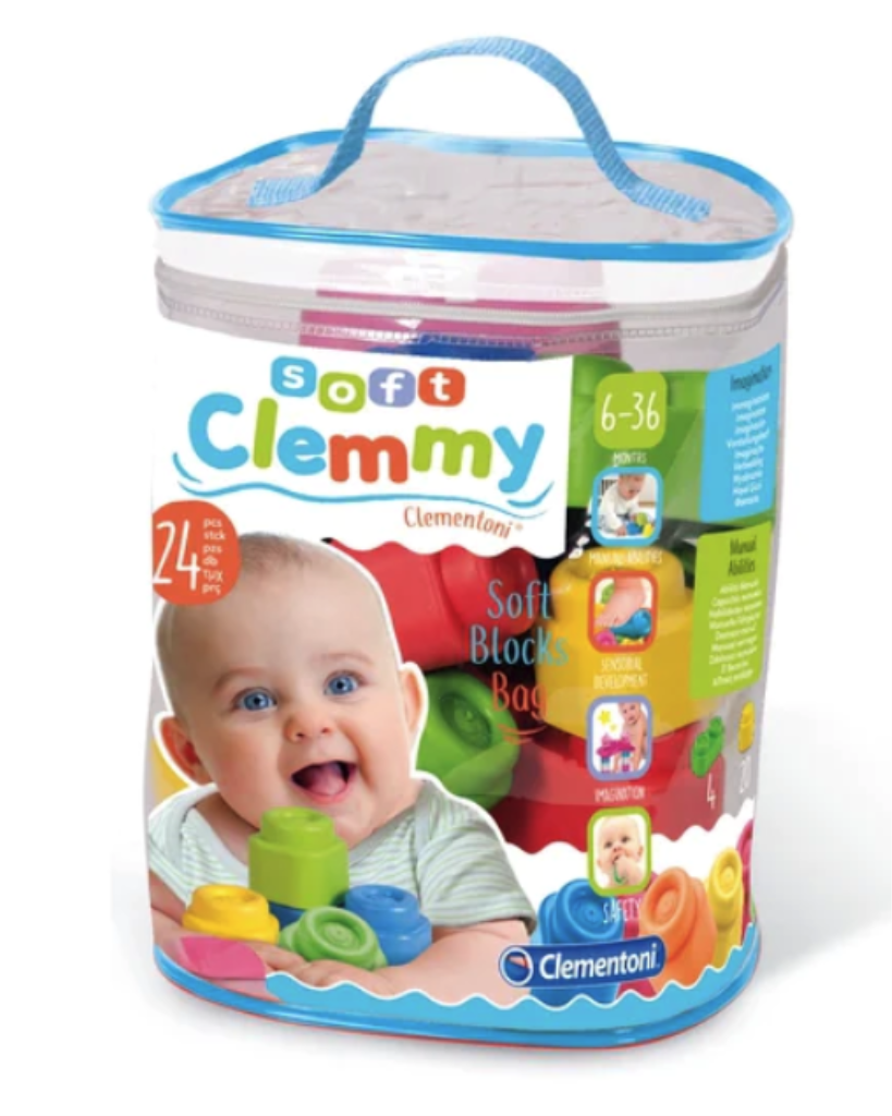 CLEMENTONI  CLEMMY TORBA SA KOCKAMA 24 KOM