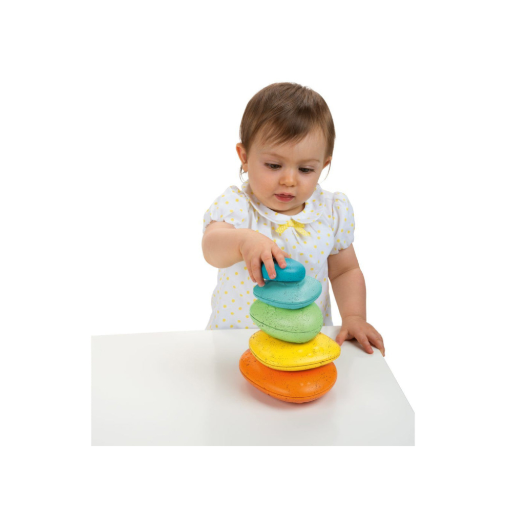 CHICCO ECO IGRAČKA SLAGAJUĆE KAMENJE,6-36M M.