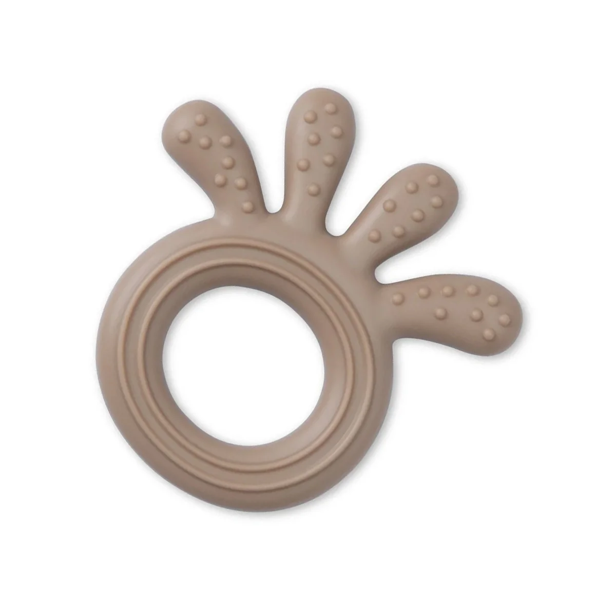 JUST KIDDIN SILIKONSKA GLODALICA BEIGE