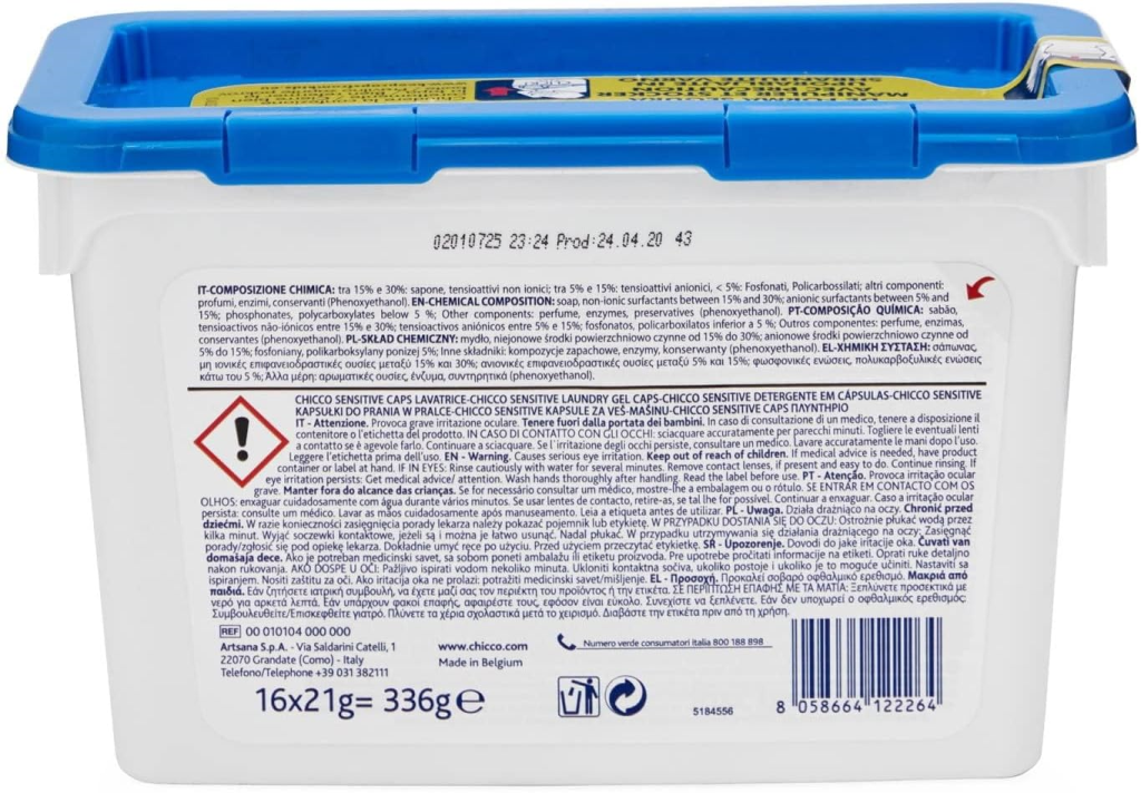 DETERDŽENT ZA RUBLJE U KAPSULAMA