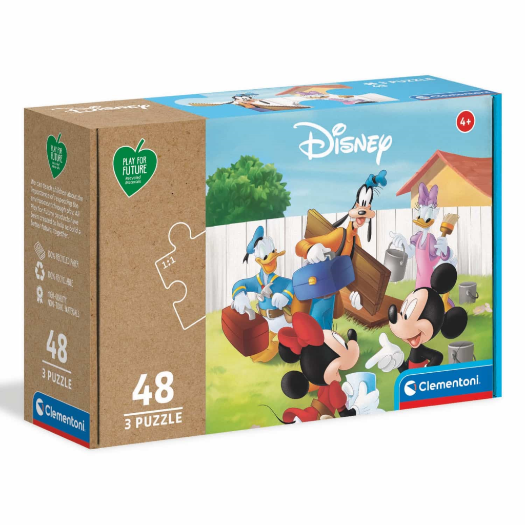 CLEMENTONI  PUZZLE 3X48 PFF M.