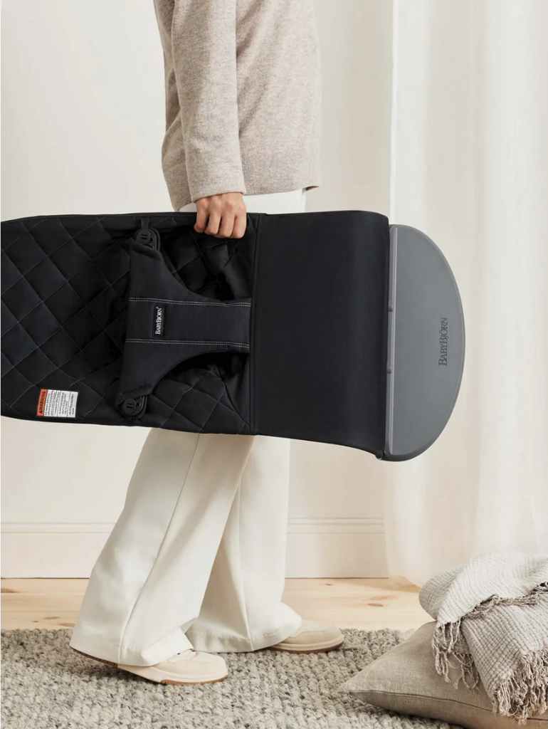 BABYBJORN BLISS COTTON CLASSIC QUILT LEŽALJKA-BLACK