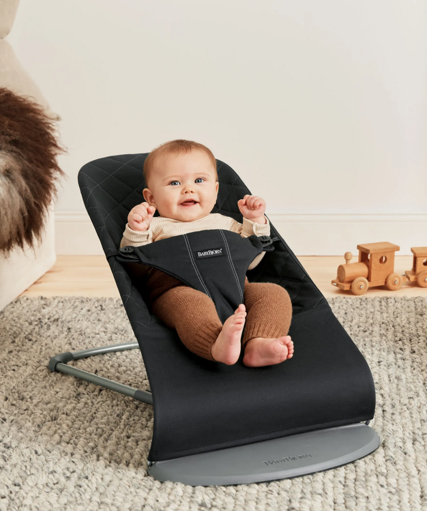 BABYBJORN BLISS COTTON CLASSIC QUILT LEŽALJKA-BLACK