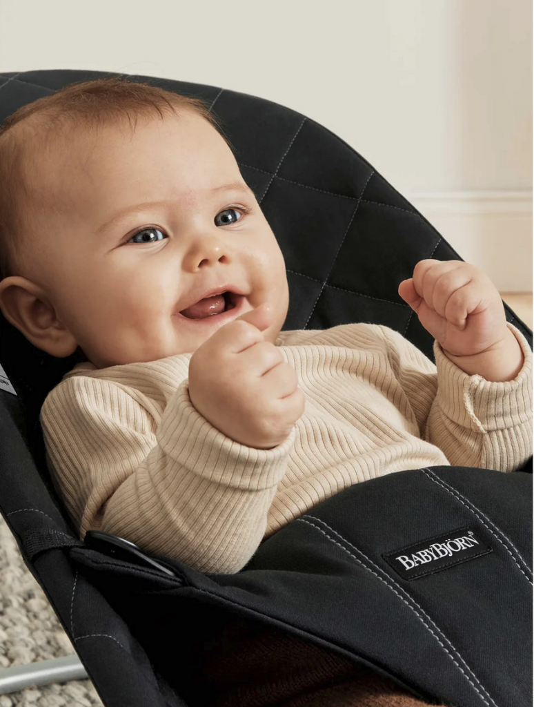 BABYBJORN BLISS COTTON CLASSIC QUILT LEŽALJKA-BLACK