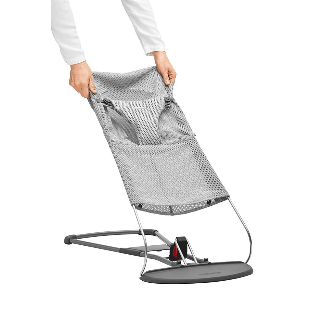 BABYBJORN BLISS MESH LEŽALJKA GREY