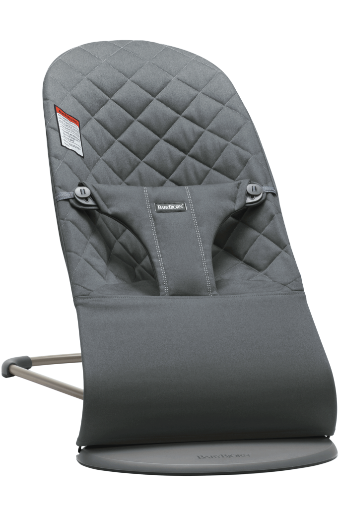 BABYBJORN BLISS COTTON CLASSIC QUILT LEŽALJKA-ANTHRACITE