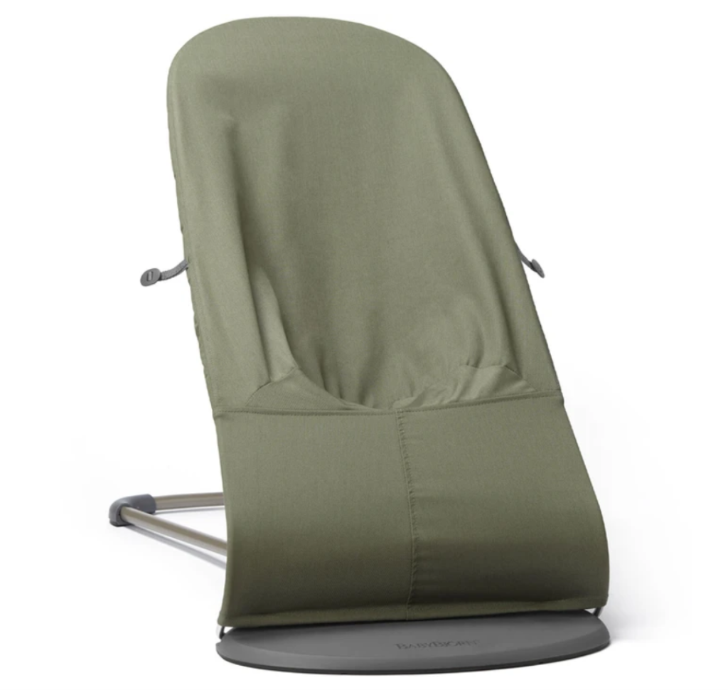 BABYBJORN BLISS WOVEN PETAL LEŽALJKA-DARK GREEN