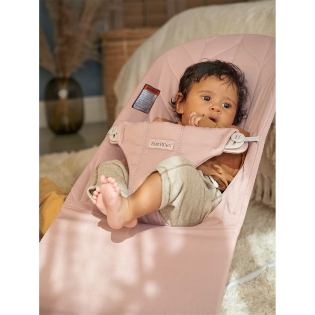BABYBJORN BLISS WOVEN PETAL QUILT LEŽALJKA-DUSTY PINK