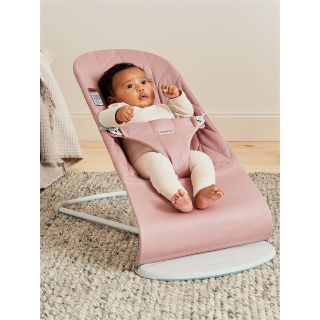 BABYBJORN BLISS WOVEN PETAL QUILT LEŽALJKA-DUSTY PINK