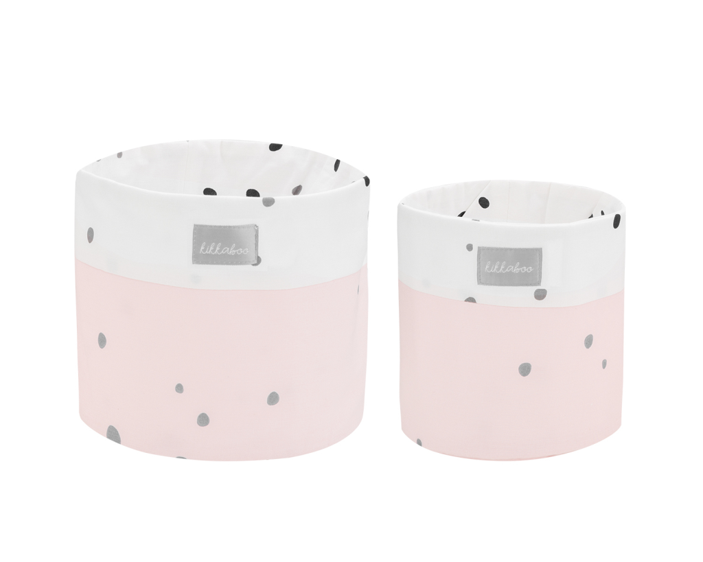 KIKKA BOO SET KOŠARA ZA DJ.SOBU 2KOM-22CM I 18CM,PINK