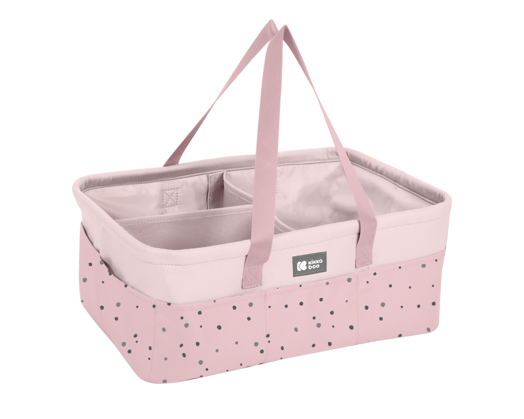 KIKKA BOO ORGANIZATOR ZA PELENE BEAR WITH ME PINK