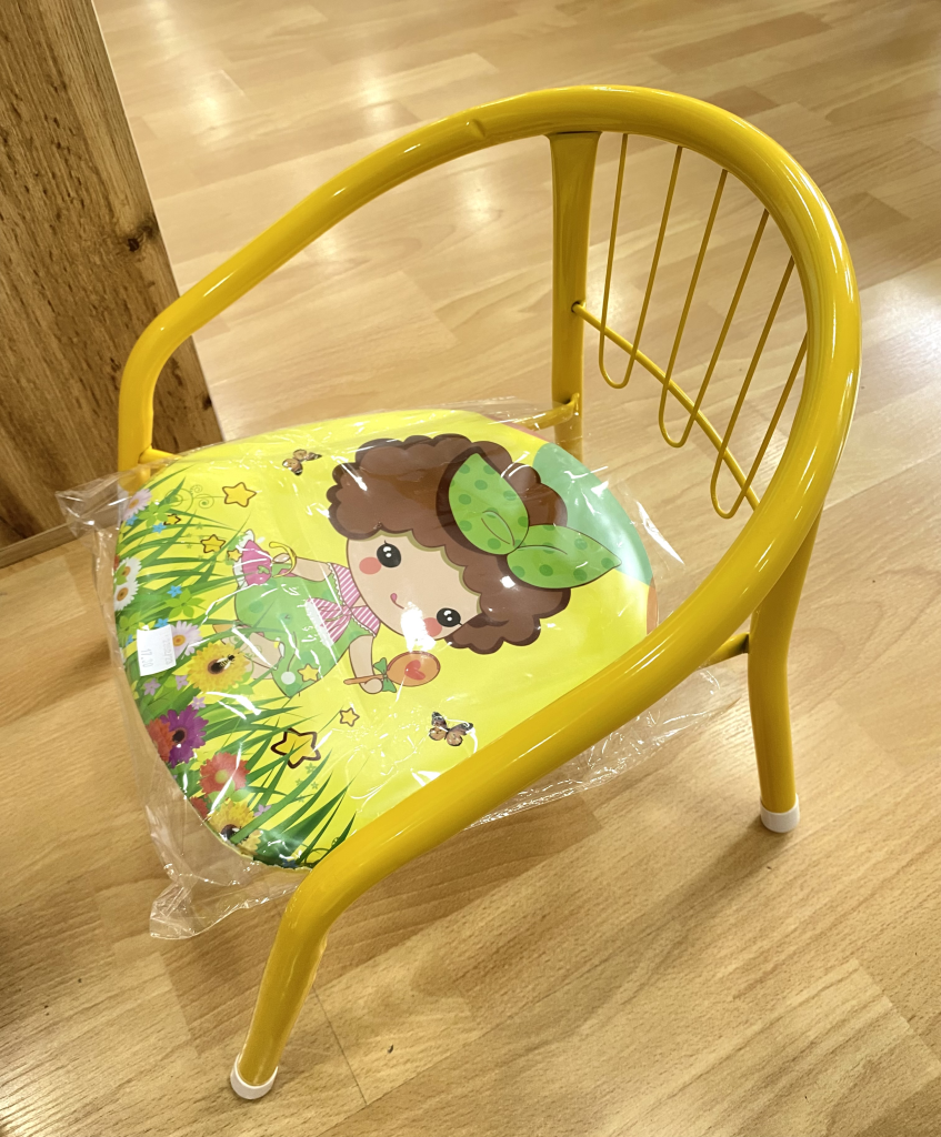 DJEČJA METALNA STOLICA XL-002-1-8 FV.