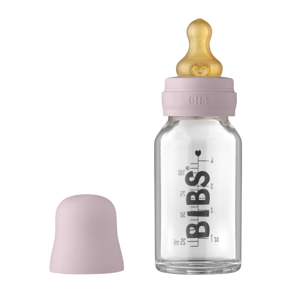 BIBS STAKLENA BOCA KOMPLETAN SET LATEX 110ML DUSKY LILAC