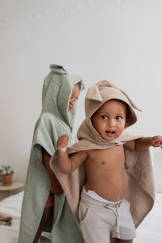 BIBS KANGAROO PONČO RUČNIK-VANILLA