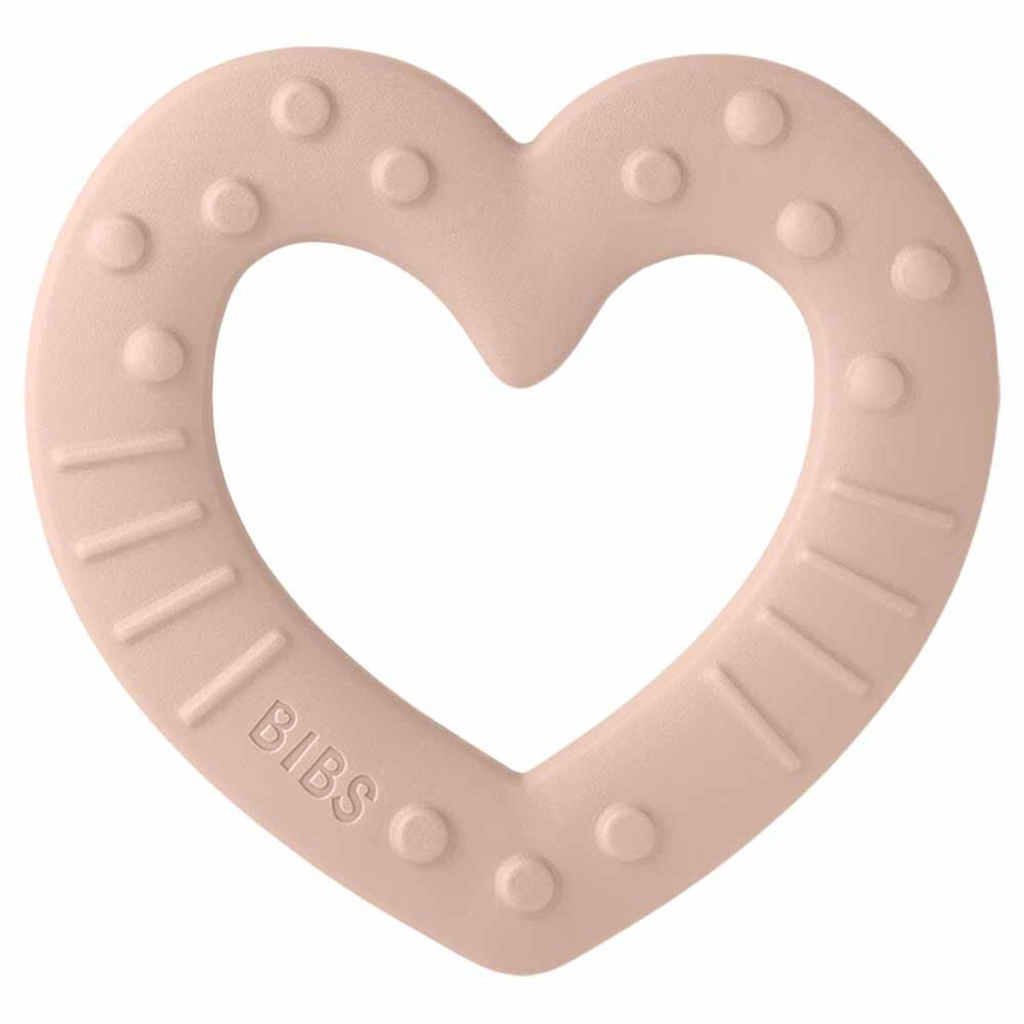 BIBS GLODALICA SRCE BLUSH