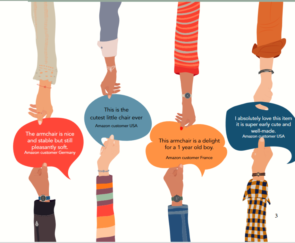 DELSIT FOTELJA DT8 PLAVI MEDO S UŠIMA