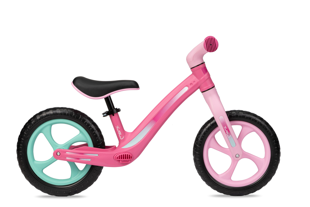 MOMI MIZO BALANS BICIKL ,PINK+MOMI MIMI KACIGA BLACK