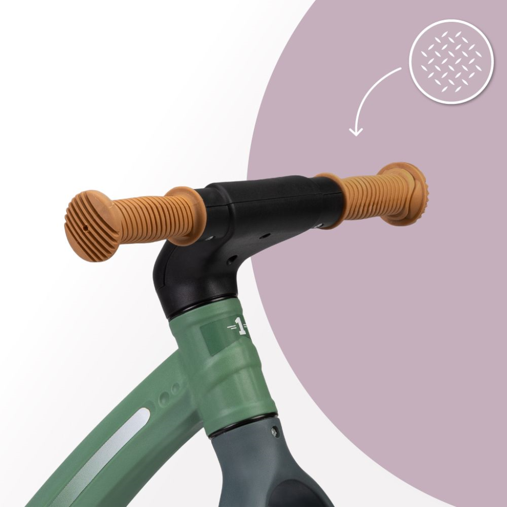 MOMI MIZO BALANS BICIKL ,GREEN+MOMI MIMI KACIGA BLACK