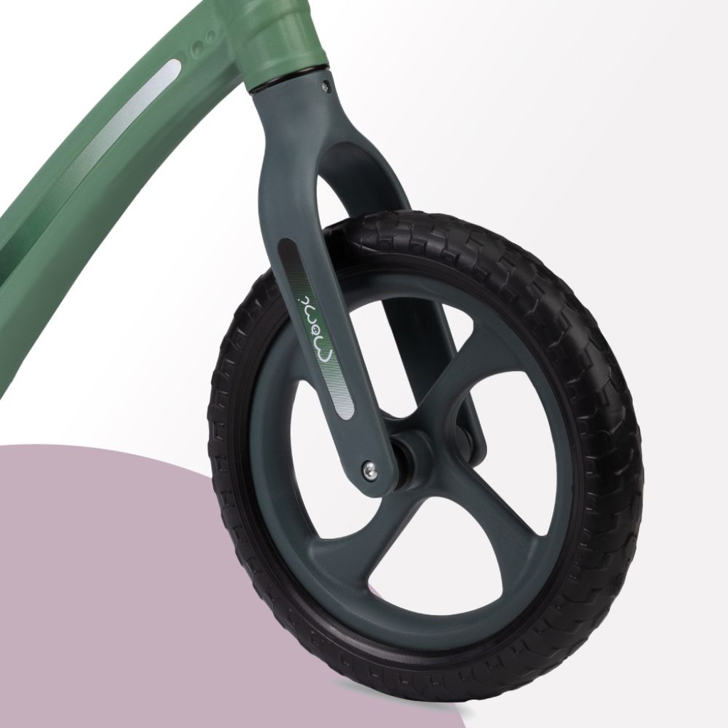 MOMI MIZO BALANS BICIKL ,GREEN+MOMI MIMI KACIGA BLACK